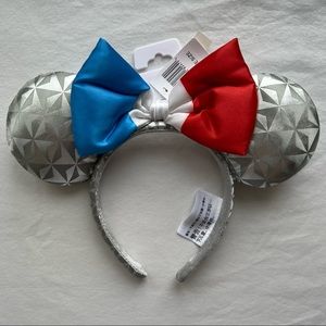NWT Disney Parks Epcot Spaceship Earth France Ears